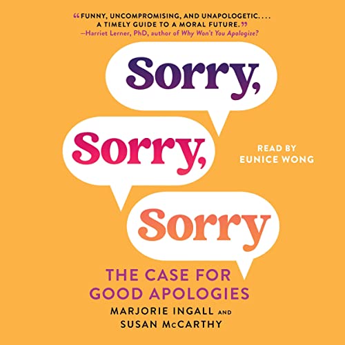 Sorry, Sorry, Sorry By Marjorie Ingall, Susan McCarthy