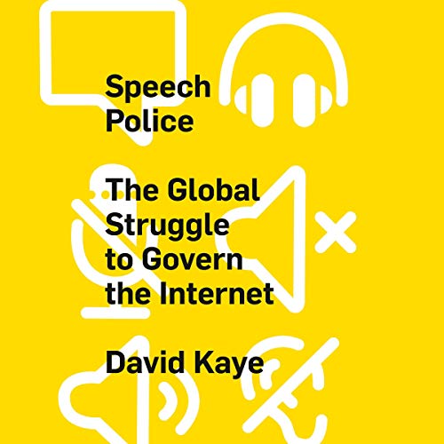 Speech Police By David Kaye